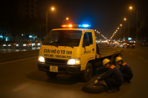 Cứu hộ lốp ô tô Đại Mỗ hỗ trợ vá lốp tại chỗ cho xe hỏng ở Nam Từ Liêm Hà Nội