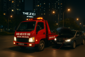 Cứu hộ ắc quy ô tô khẩn cấp tại The Zei – Mỹ Đình II