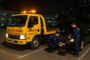 Cứu hộ ắc quy ô tô khẩn cấp tại MBLand Mỹ Đình