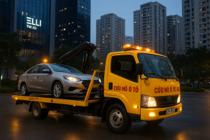 Xe cứu hộ ô tô hỗ trợ khẩn cấp tại The Zei – Mỹ Đình II